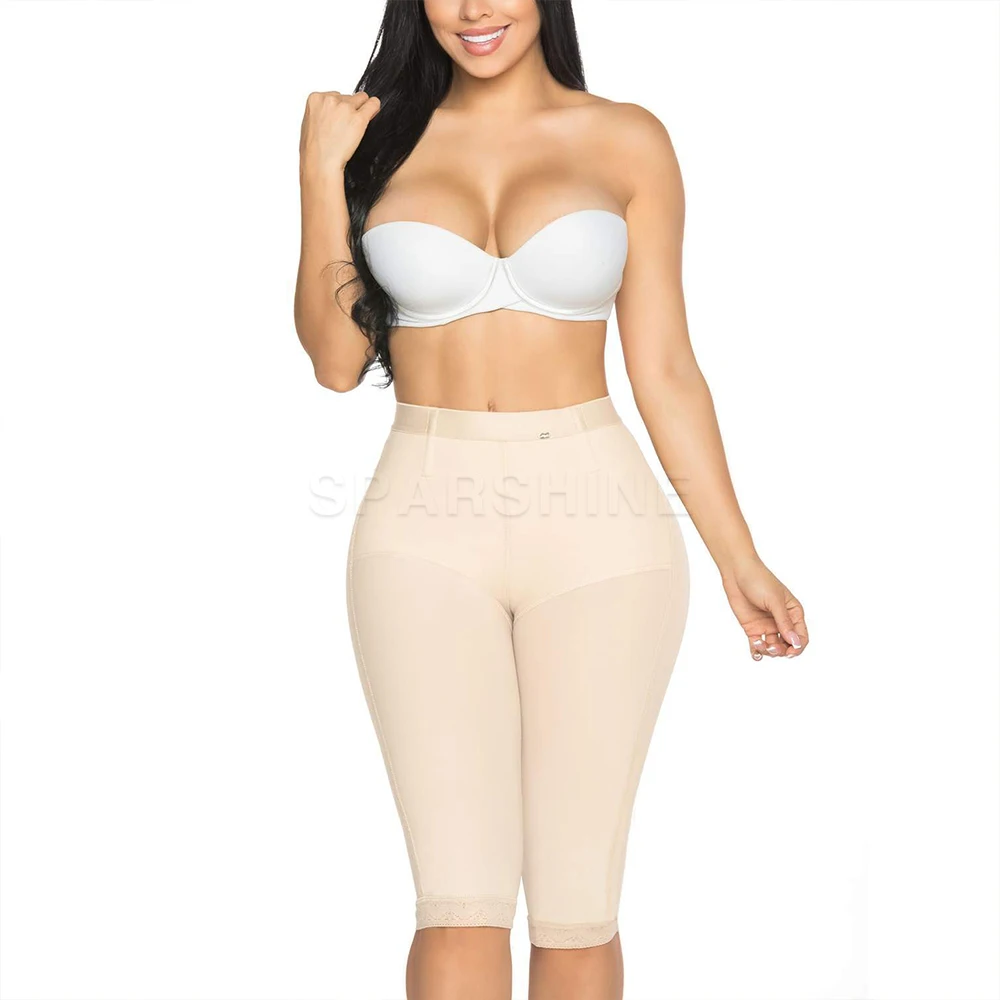 Colombian Leg Shaping Bodysuit for Women, High Waist and Hip Lift, Shaping Trousers, Shaper Girdles