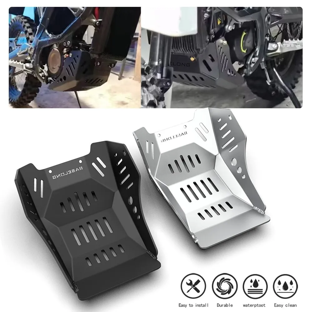 

For Sur-Ron SurRon Ultra Bee Skid Plate Pan Cover Fairing Aluminum Protector Accessories Motorcycle Engine Chassis Guard Shield