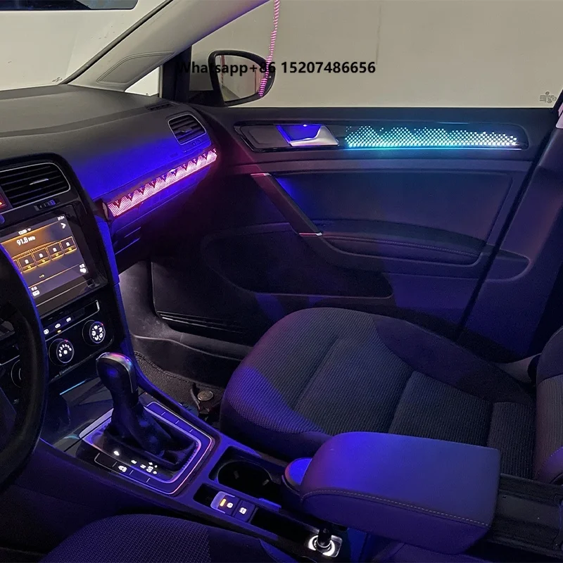 Best Selling Auto Interior Lighting Multi Source Lighting Multi-Color Dynamic Ambient Light for