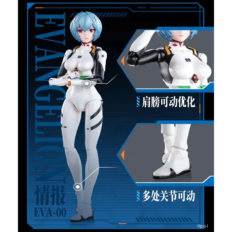 Blokees الأصلي أطقم منمذجة عمل الشكل النيون جينيسيس إيفانجيليون ري أيانامي تجميع نموذج اللعب نموذج مع صناديق الرغوة