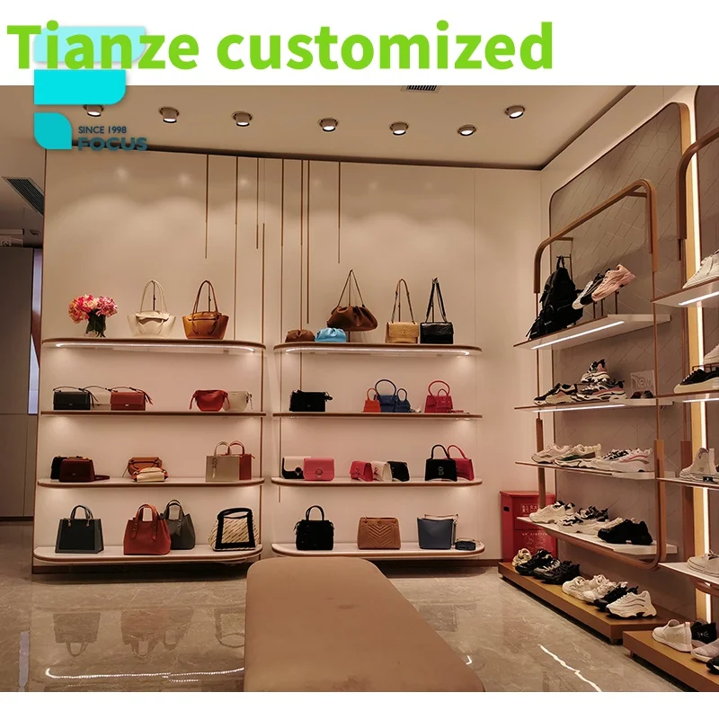 {Customized} Hot Selling Shoe Stores Shoes Shop Interior Design Decoration Shoe Shop