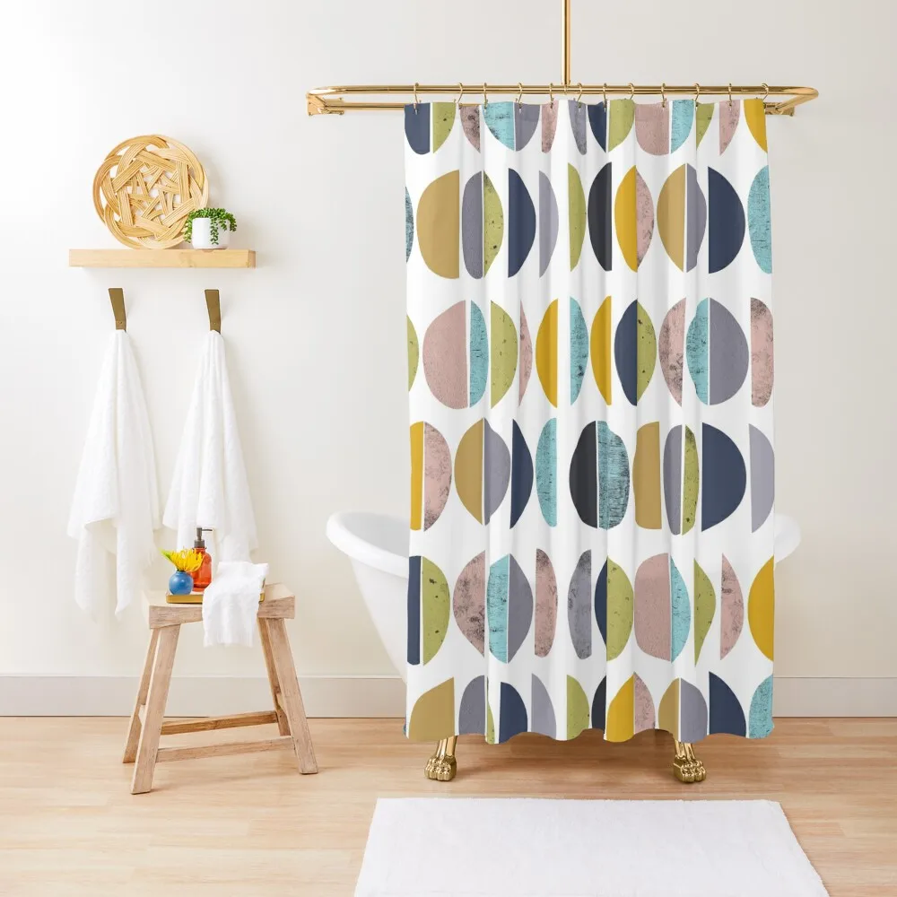 

Mid Century Modern Shower Curtain Bathroom Shower Curtain Window Curtain