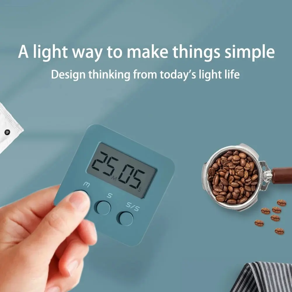 LCD Digital Screen Kitchen Timer Durable Minuteur Cuisine Cooking Timer  Countdown Baking Sports Alarm Clock Reminder Tools