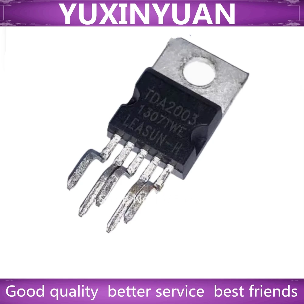 10pcs  TDA2003 TDA2003A TDA2003AV o Amplifiers 10 W radio audio amplifier new original