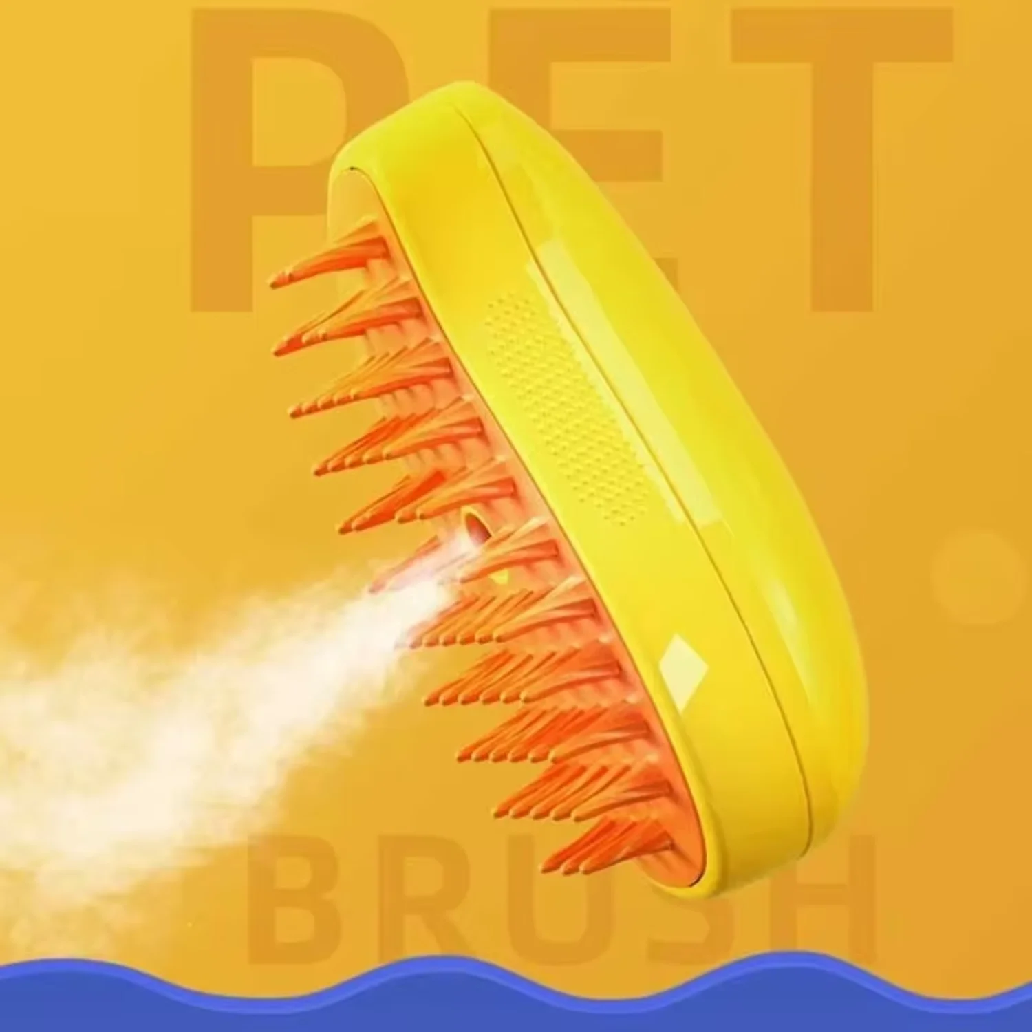 Pet Spray Massage Comb Cat Hair Comb Cat Dog De Floating Hair Comb Anti Flying Hair Brush Cleaner Bath Brush Dog wash Peine gato