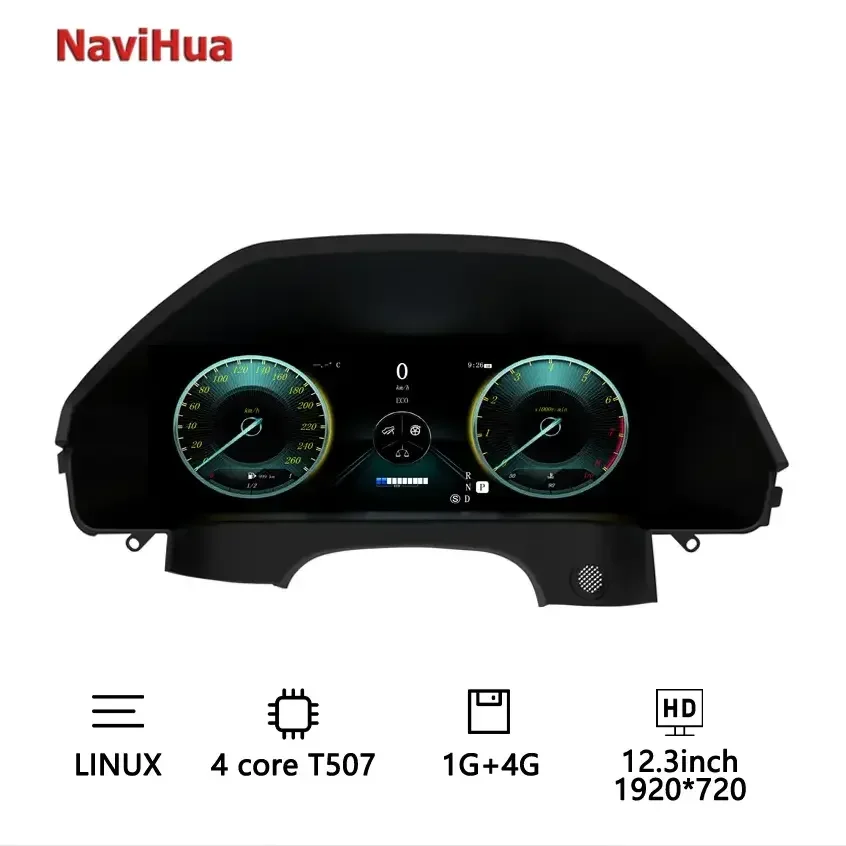 For Mercedes Benz E Class W207/W212 Digital Cluster LCD Dashboard Car Speeometer Accessories Linux System Gauge Virtual Cockpit