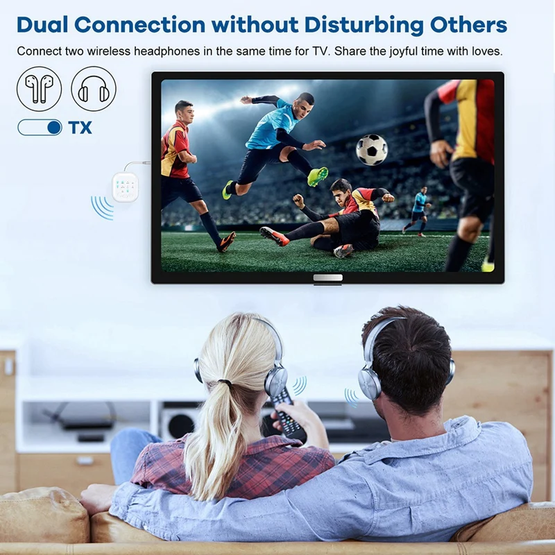 บลูทูธ 5.4 ตัวรับสัญญาณ 3.5 มม.AUX สเตอริโออะแดปเตอร์ไร้สาย 2-In-1 อะแดปเตอร์บลูทูธ