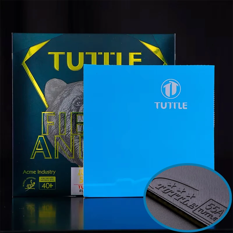 TUTTLE Table Tennis Rubber Sheet Backplate Sleeve 55A Brushed Sleeve Internal Energy Quantum Sponge Brushed Microadhesive Sleeve