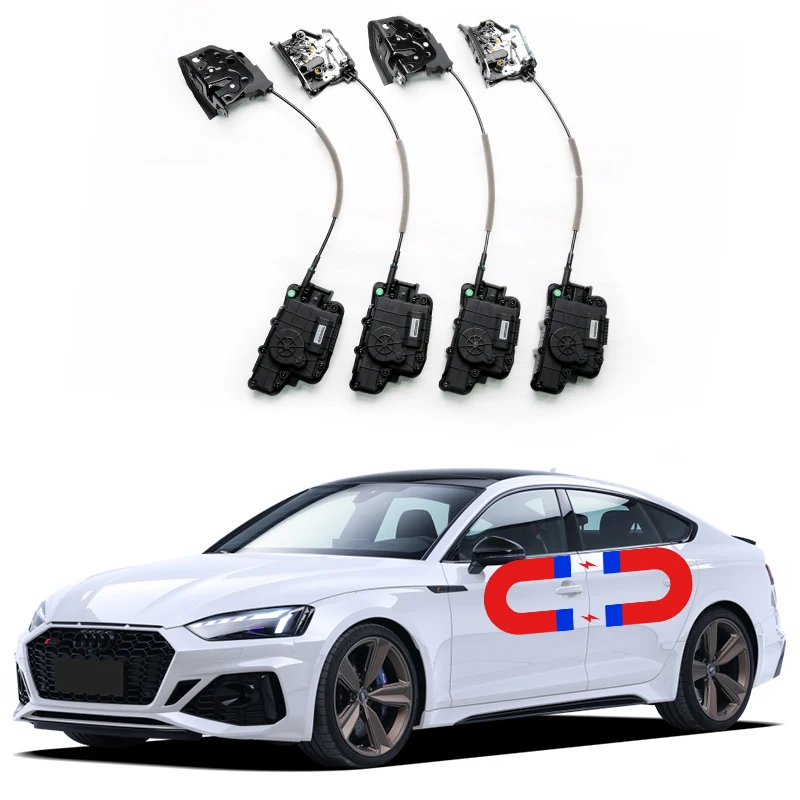 For Audi RS5C Electric suction door Automobile refitted automatic locks accessories door Soft Close auto Power tools