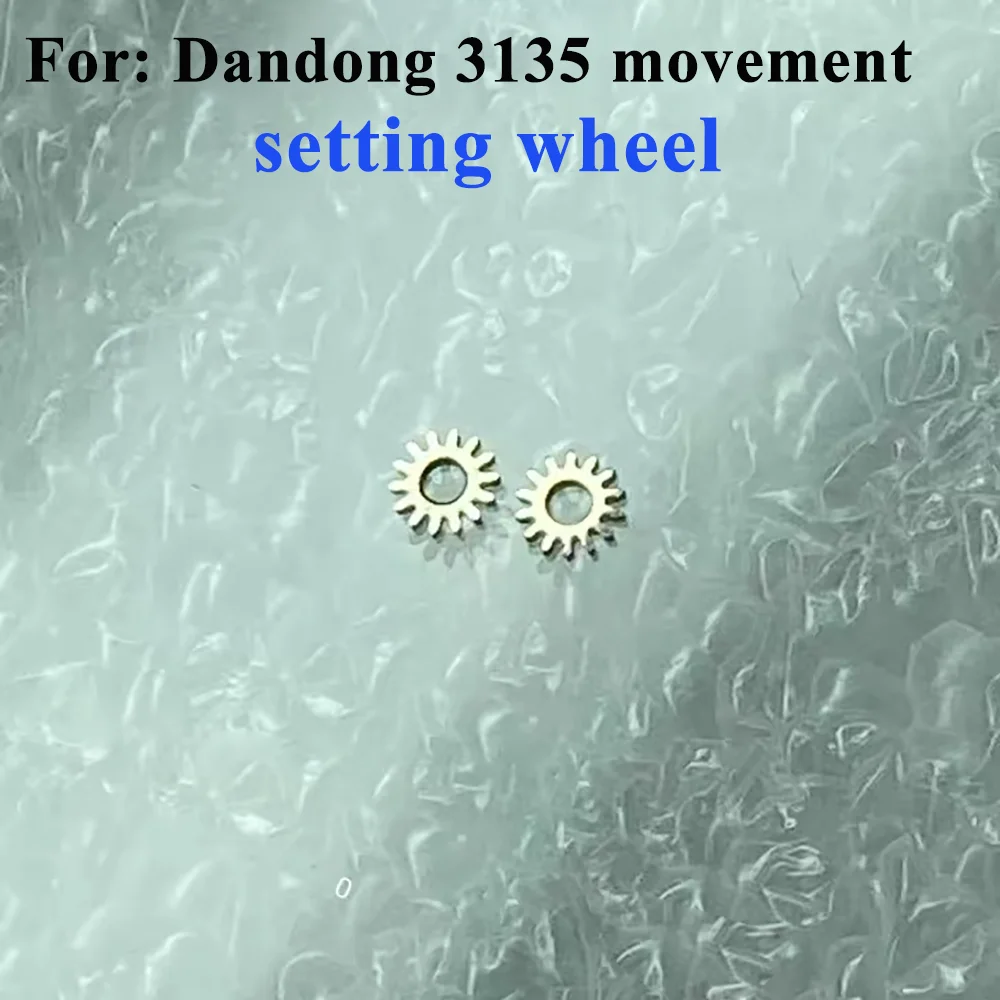 Watch Accessories Setting Wheel Suitable for Domestic Dandong 3135 Movement Watch Repair Parts for Watchmaker