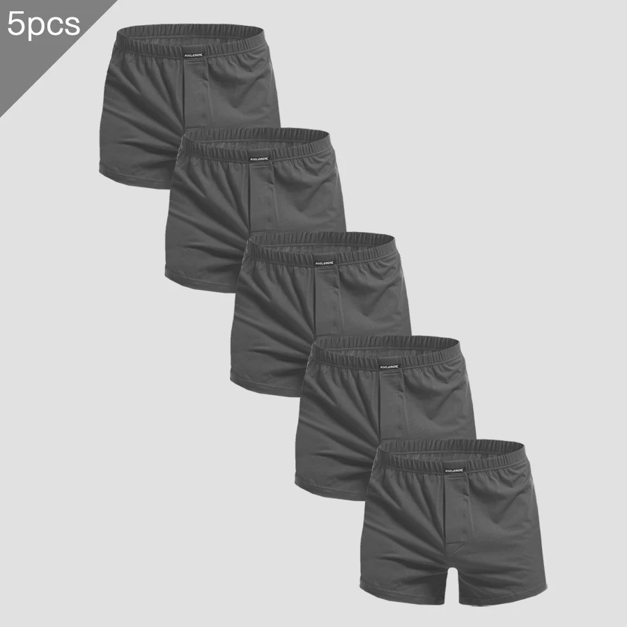 

5pcs Men's summer loose home pants men's underwear flat briefs home pajamas shorts comfortable boxers Arlo pants