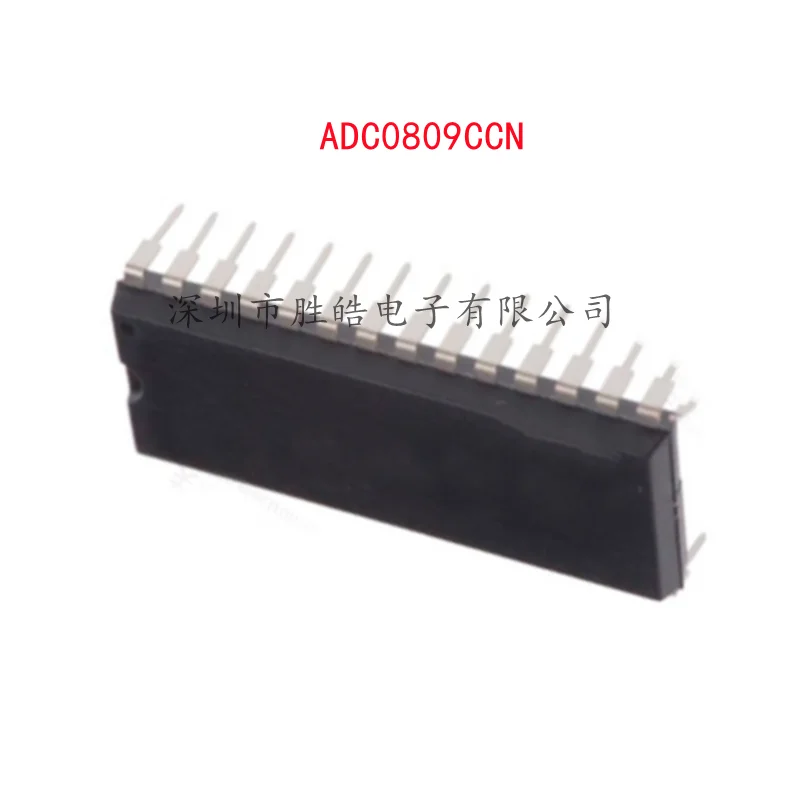 (5PCS)  NEW  ADC0809CCN   ADC0809   8-Bit A/D Converter Chip  Straight Into DIP-28   Wide Body  Integrated Circuit