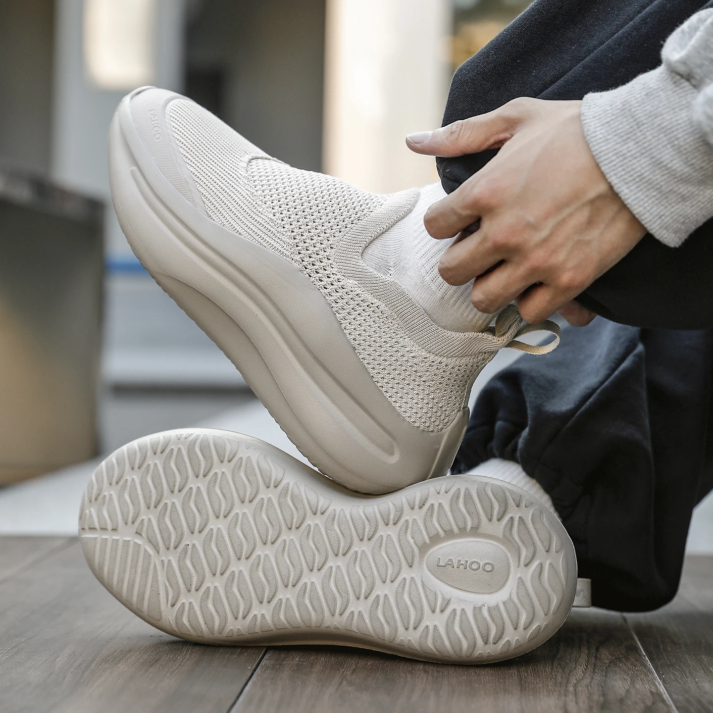 

Весенне-летние новые парные кроссовки на толстой подошве, дышащие, легкие, нескользящие, повседневные, низкие, сетчатые