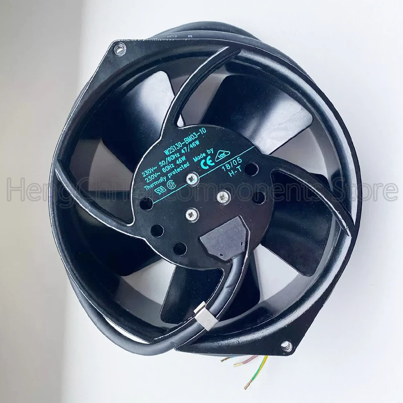 Оригинальный 100% рабочий телефон 230 В 50/60 Гц 47/46 Вт вентилятор W2S130-BM03-10