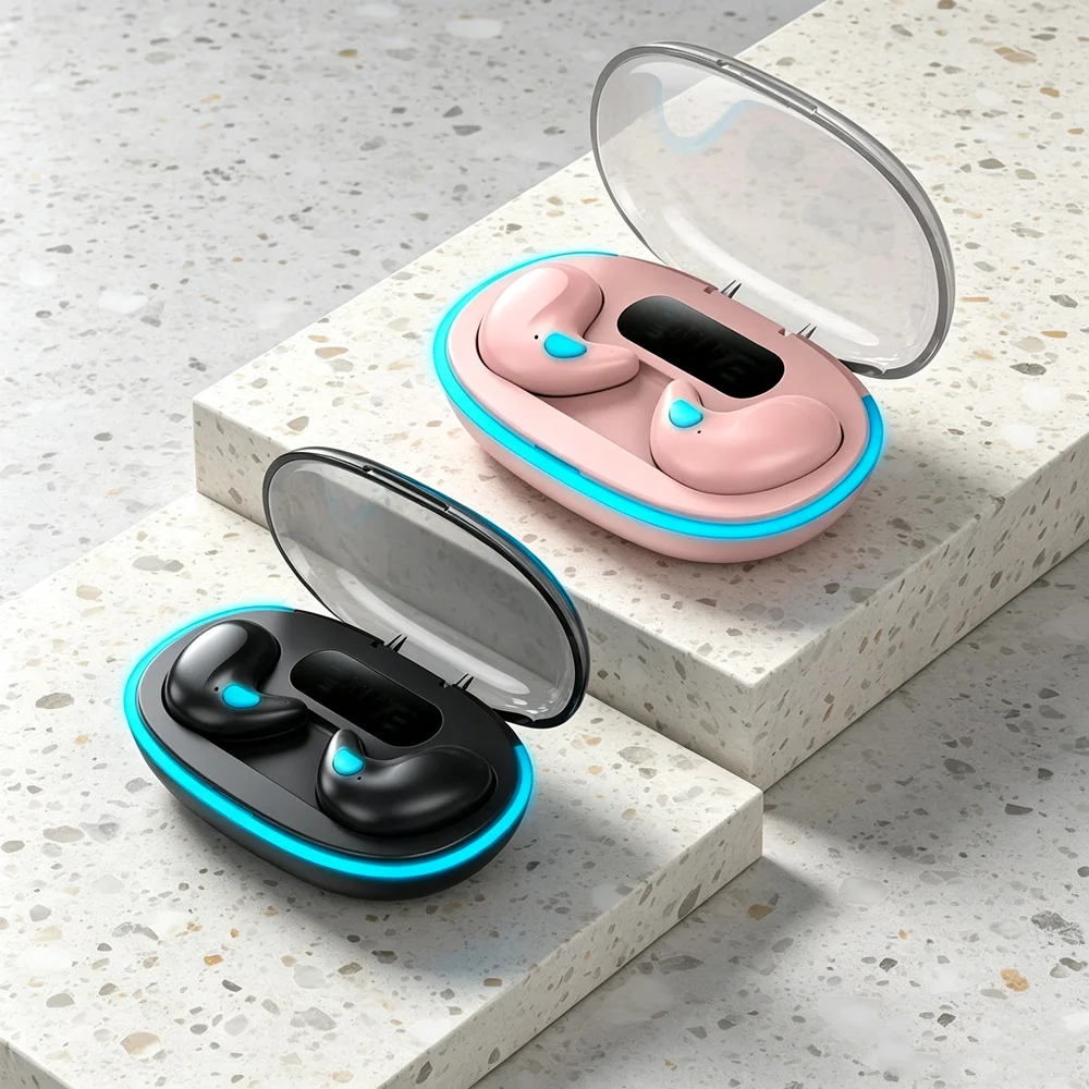 TWS Wireless Earbuds Wireless Headphones Professional Bluetooth Headsets Support Wideband Audio for Highly Natural Voice Calls