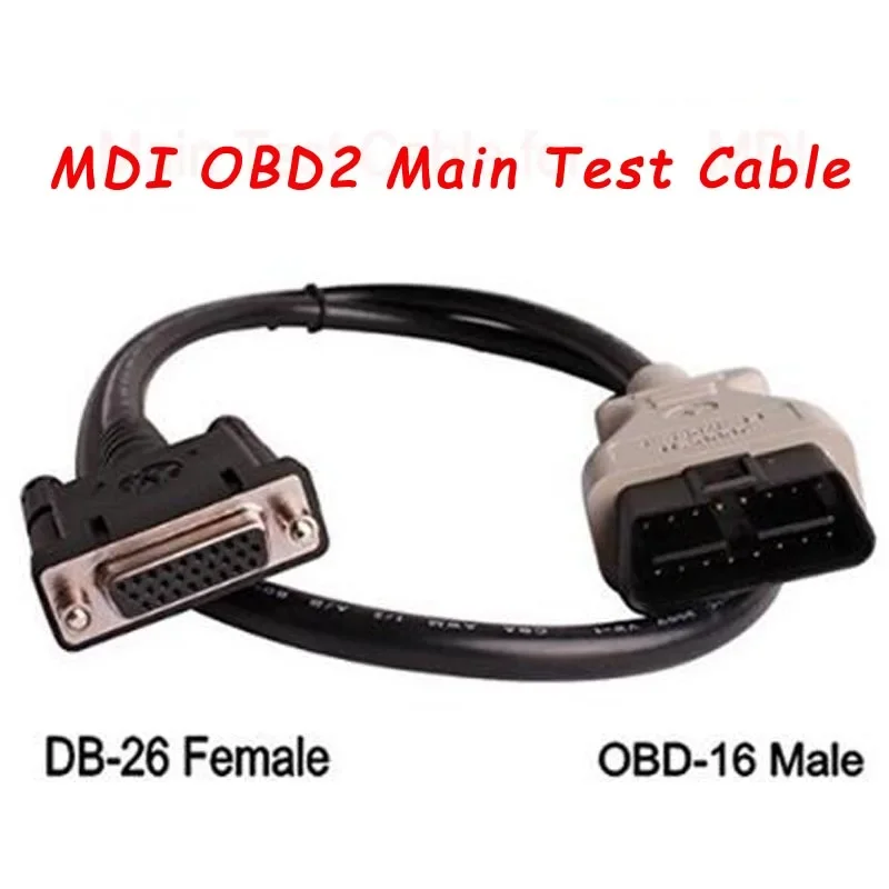 New MDI Main Cable OBD II Interface MDI OBD2 Cable Main Test Cable For Car MDI Diagnostic Tool Connector OBD2 16pin to DB 25pin