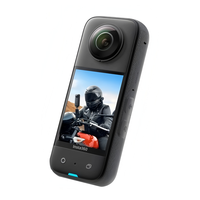 Insta360 X3 BasicSet:360°Panoramic,Flowstate Anti-shake,10m Waterproof,Invisible Selfie Stick&4K/170°Modes forAdventureRecording