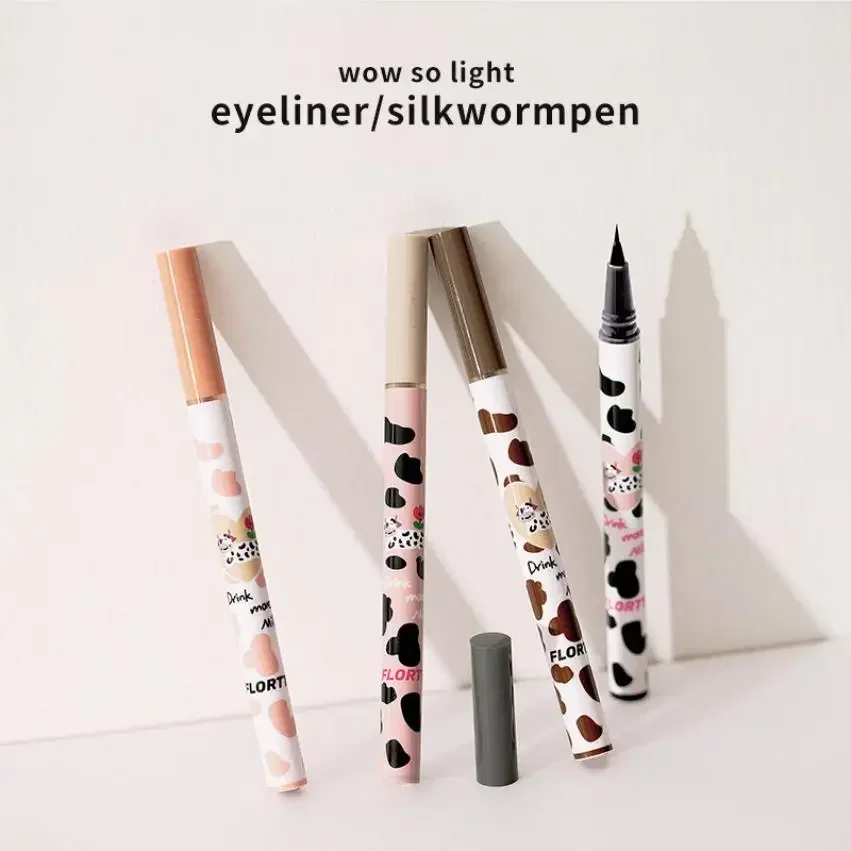 

Flortte Eyeliner Pen Liquid Eye Liner Orbicularis Pen Waterproof Longlasting Women Beauty Cosmetic Korean Style Makeup Products