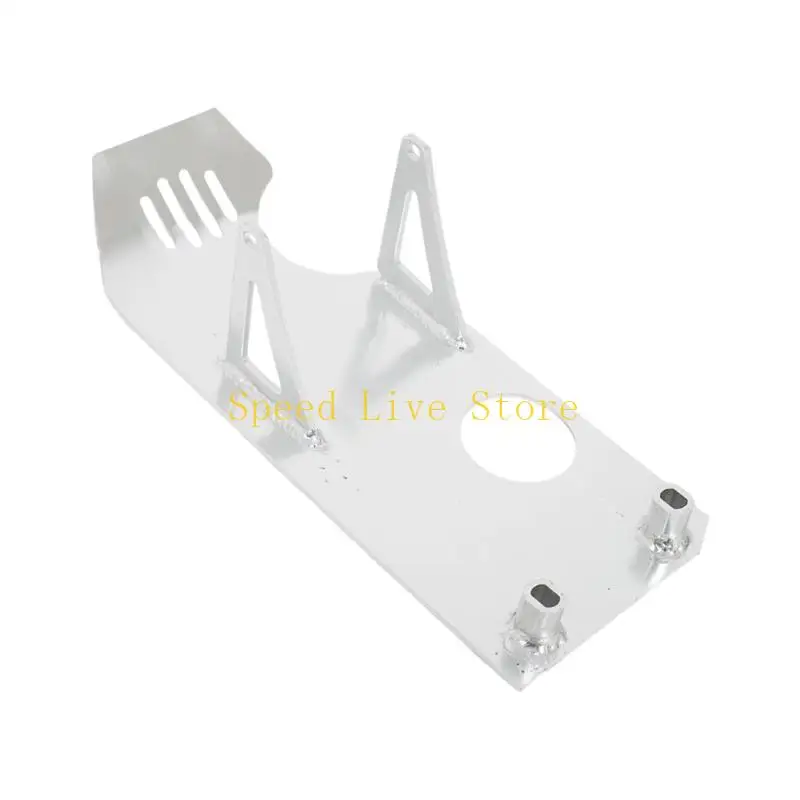 

547C Dirt Bike Off Roading Riding Engine Guard Plate With Integrated Drain Hole High Load Capacity 20kg Impact