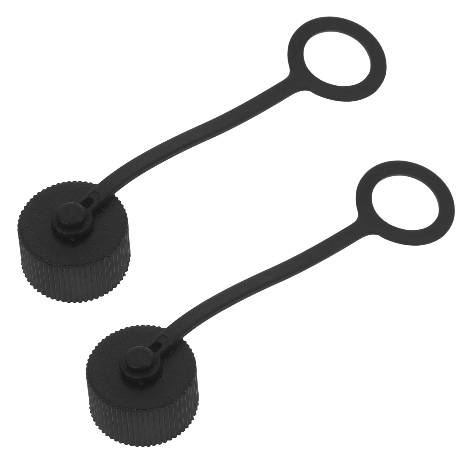 

2Pcs Dust Cover Waterproof Connector Caps Plastic Protective Cover for Electrical Wire Cable Sealing Protection