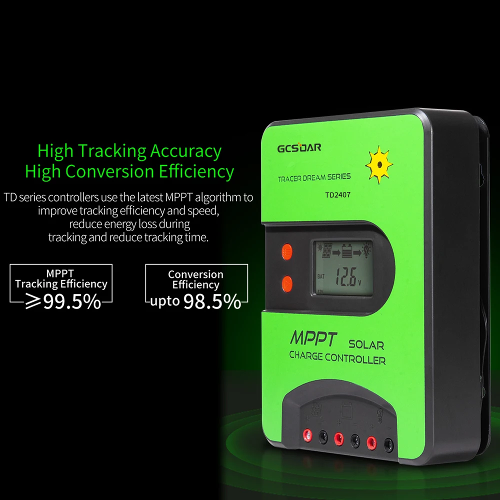 LDSOLAR Solar Controller MPPT 15A 20A 30A with WIFI or BLE APP Control