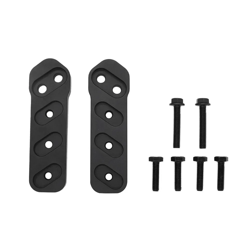 

High Universality Fitment NO For Passenger Comfort Passenger Floorboard Kit Anti-corrosion Black Color Easy To Use
