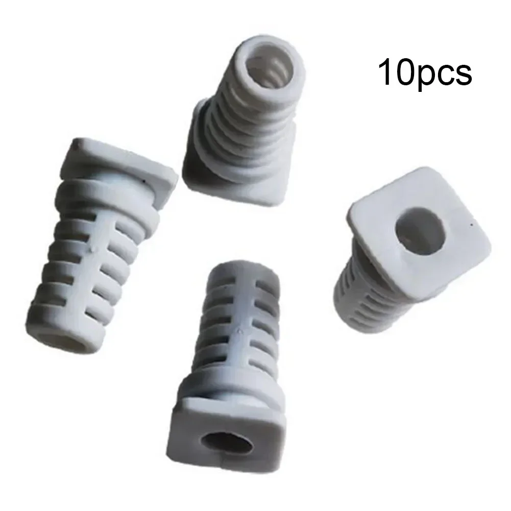 10pcs 3.5/4/5mm Cable Gland Connector Rubber Strain Relief Cord Boot Protector Wire Cable Sleeve Power Tool Cellphone Charger