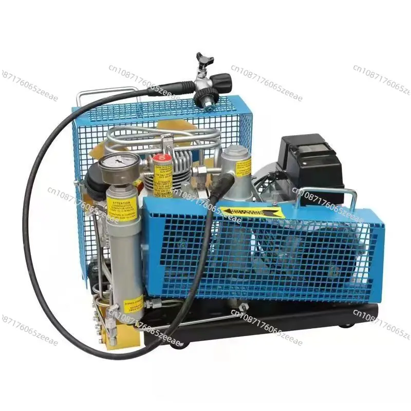 Portable High Pressure 300 Bar Air Compressor for Diving and Breathing Air