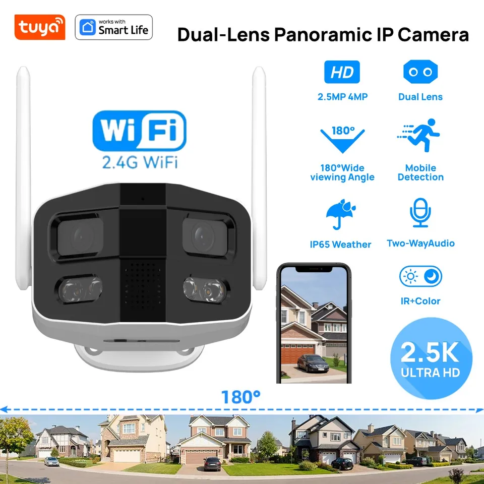 Telecamera 4G LTE Senza WiFi Con SIM – 2.5K 5MP, Visione Notturna A Colori, Rilevamento Movimento E Batteria 5000 MAh