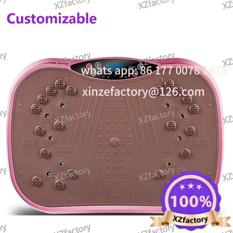 Customizable Whole Body Vibration Plate Machine - Powerful Fat Burner & Home Gym Equipment for Weight Loss Cellulite Reduction