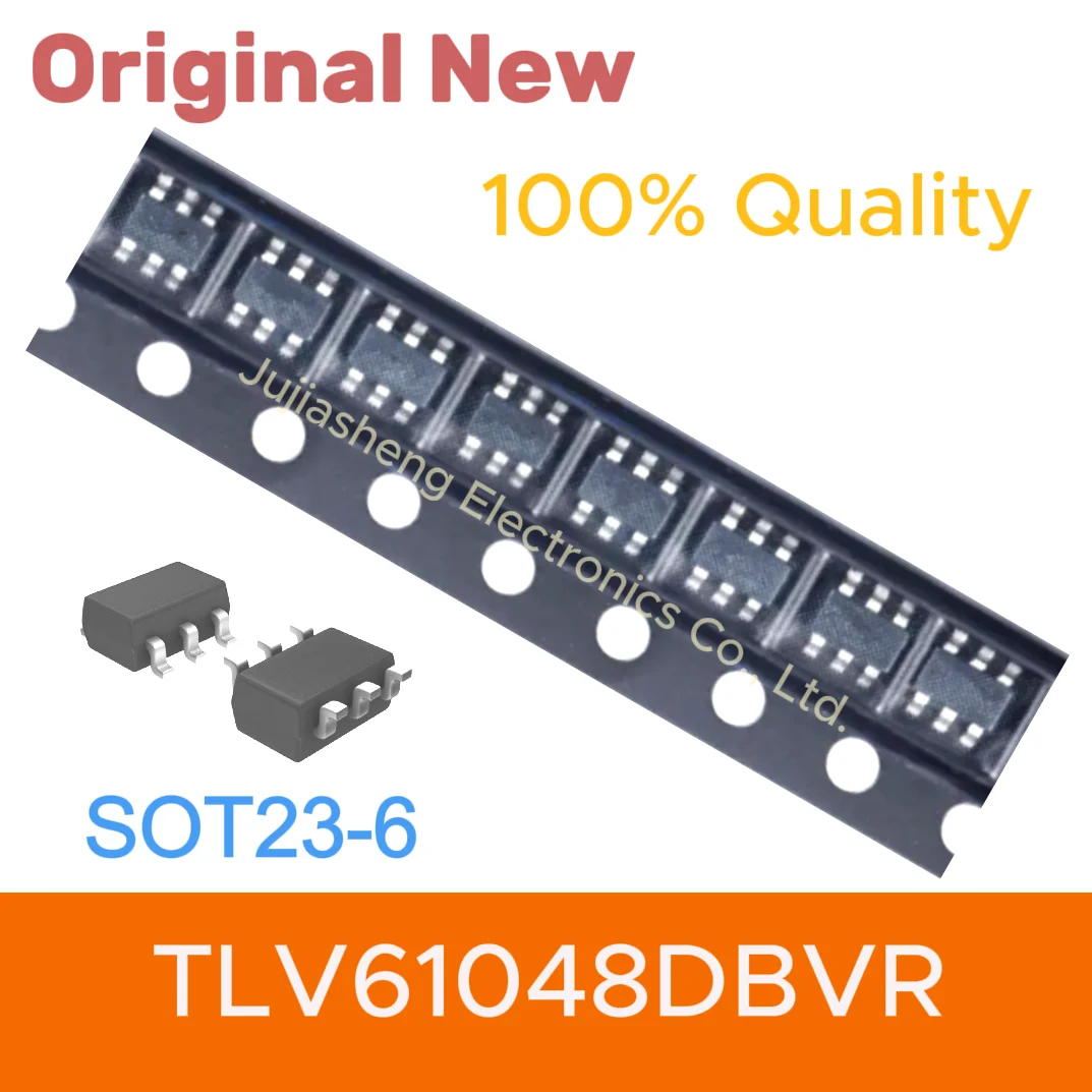 20Pcs 100% New   TLV61048DBVR TLV61048  SOT23-6  14V Output Voltage Non-Synchronous Boost Converter IC integrated circuit