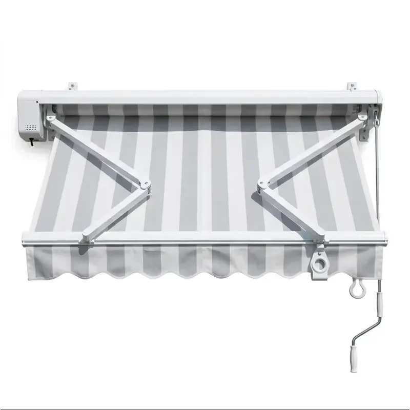 

Customizable Aluminum Folding Arm Retractable Rain Awning with Remote Control for Villa Outdoor Garden Balcony Terrace