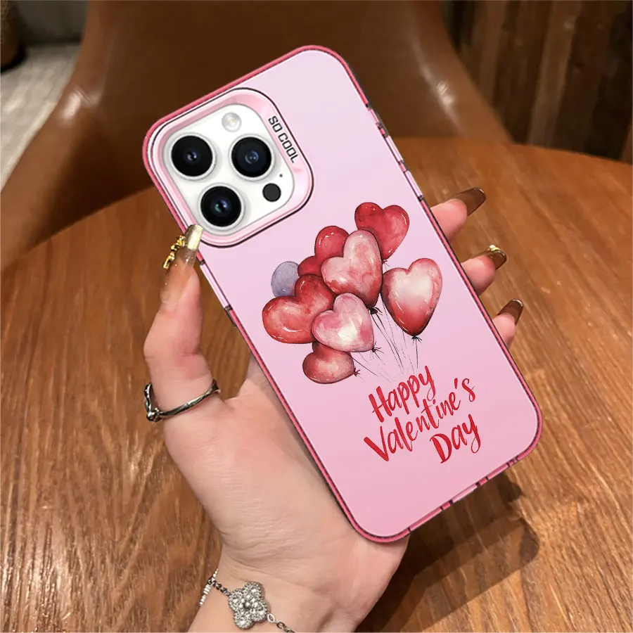 하트 모양 풍선 아이폰 17부터 11 프로 맥스 플러스까지 호환