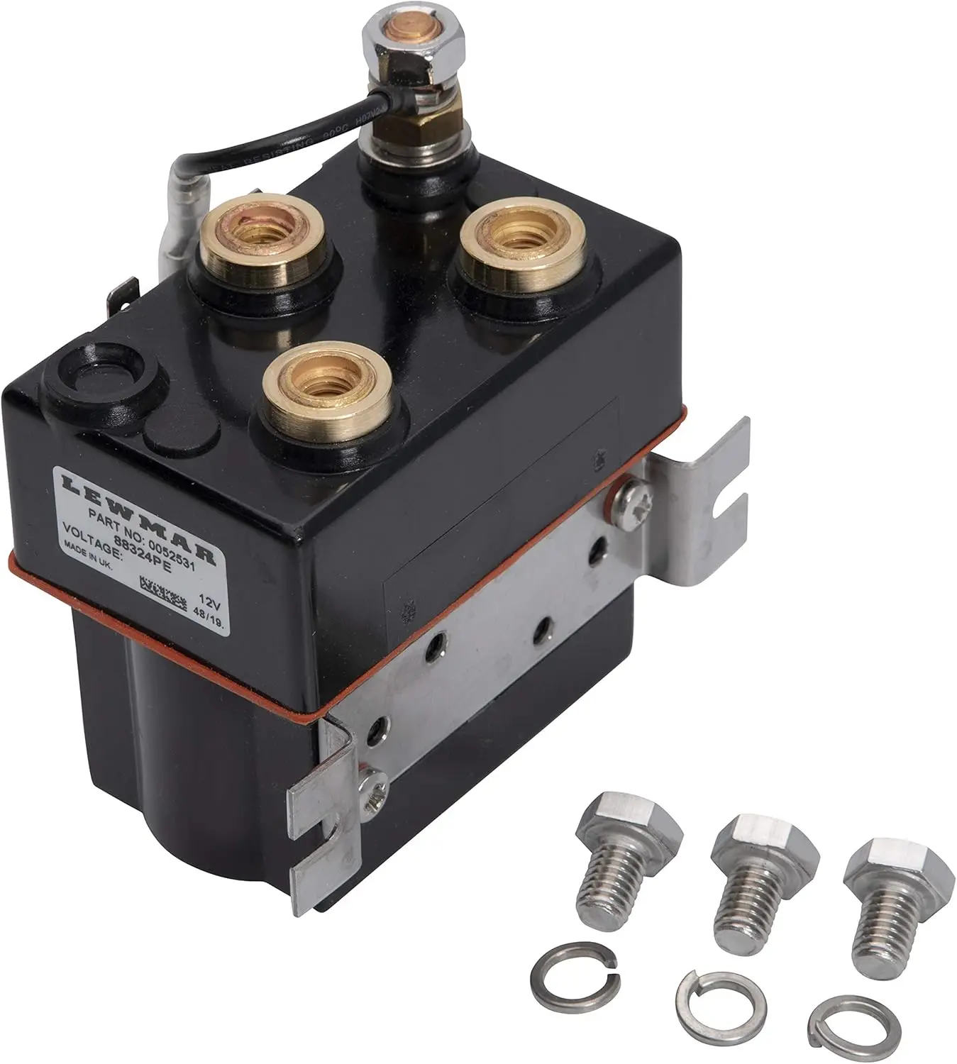 

12V Dual Direction Reversing Relay for Electric Windlasses, Permanent Magnet Motor Control, Genuine Replacement Part
