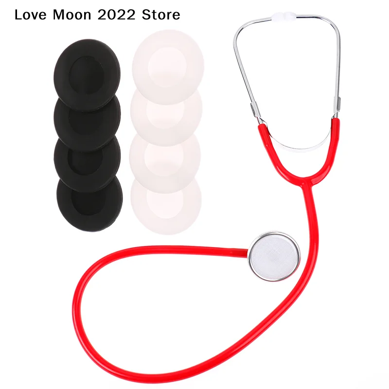 

【LM】4Pcs/set Stethoscope Cover Head Diaphragm Protector Replacement Parts Accessories Sleeve Silicone Cover