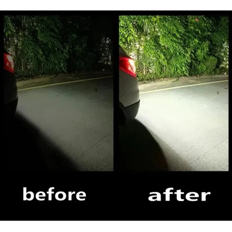 أضواء السيارة العكسية سطوع عالية عكس وامض تحذير مصباح العالمي السيارات دراجة نارية وقوف السيارات LED الكهربائية العين تعديل لمبة