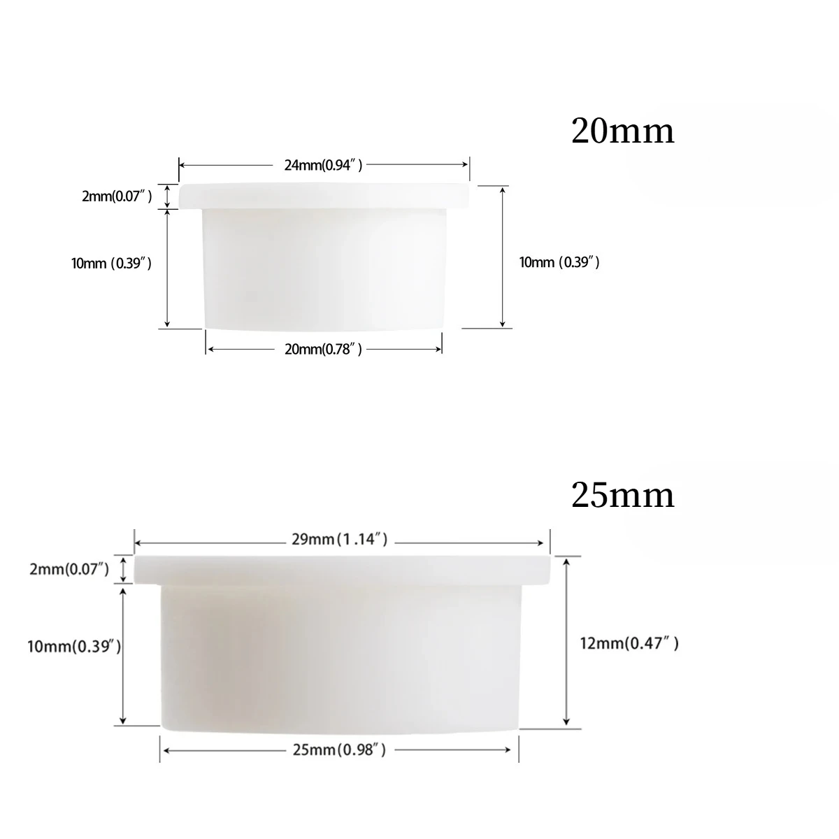 14pcs Desk Cord Grommet, Flexible Silicone Cable Hole Cover, Wire Organizer, Cable Pass Through, Round Gasket view 4