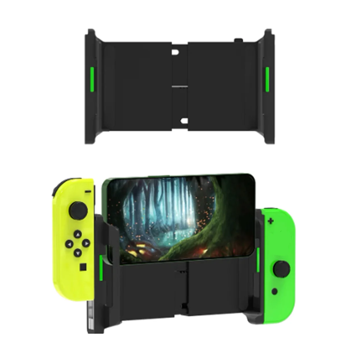Mobile Game Controller Gaming Grip Handle Adapter Fit for Nintendo Switch/Oled Joy-Con for IOS Android Gaming Holder XY