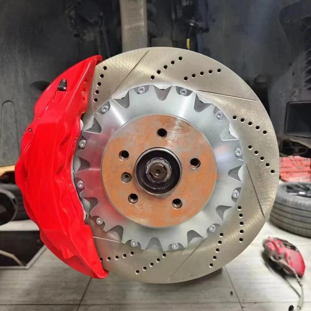 Front 6 Piston Caliper Rear 4 Piston Caliper Auto Assembly Forged BIG Brake KIT  X5 X6 X7 OEM ODM Factory Price