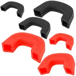 2PCS Silicone Anti-Scald Pot Handle Cover Non-Slip Pot Ear Clip Sleeves for Frying Cast Iron Skillet Pan Kitchen Tools