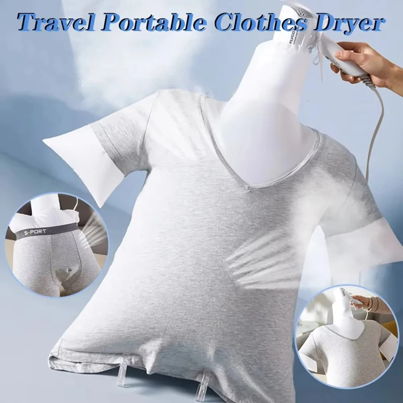 

3 Pcs Quick Dry Clothes Bag Portable Folding Drying Support Bag Breathable Travel Clothes Dryer Down Clothes Drying Air Bag