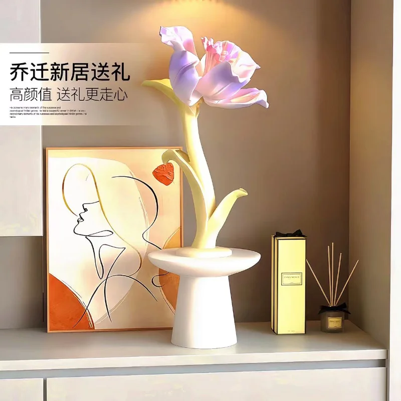 New Light Luxury High-end Simulated Flower Crafts Ornaments, Living Room and Restaurant Home Decorations, Birthday Gifts