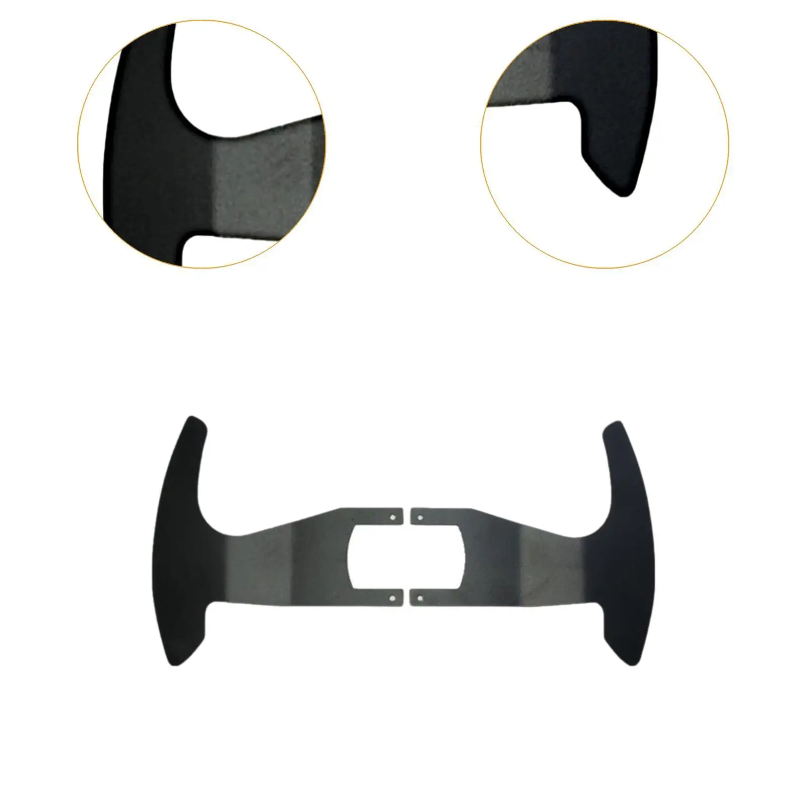 Palancas de cambios de paleta, carreras resistentes y fáciles de manipular, juego RC, reemplaza el profesional para volante G29 de 13/14 pulgadas para juego Logitech RC