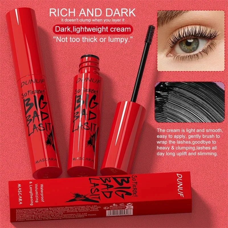 5D Waterdichte Mascara Wimpers Verlenging Langdurige Zijdeachtige Lash Zwarte Wimpers Extension Make Up Schoonheid Oog Koreaanse Cosmetische