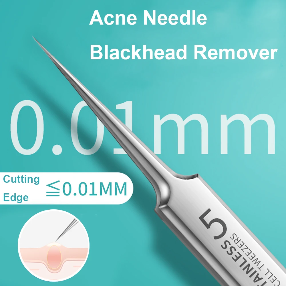 Acne Needle Remove Blackhead Facial Cleaning Skin Care Removal Deep Cleansing Tools Pore Cleaner Acne Needle Tool Skin Care