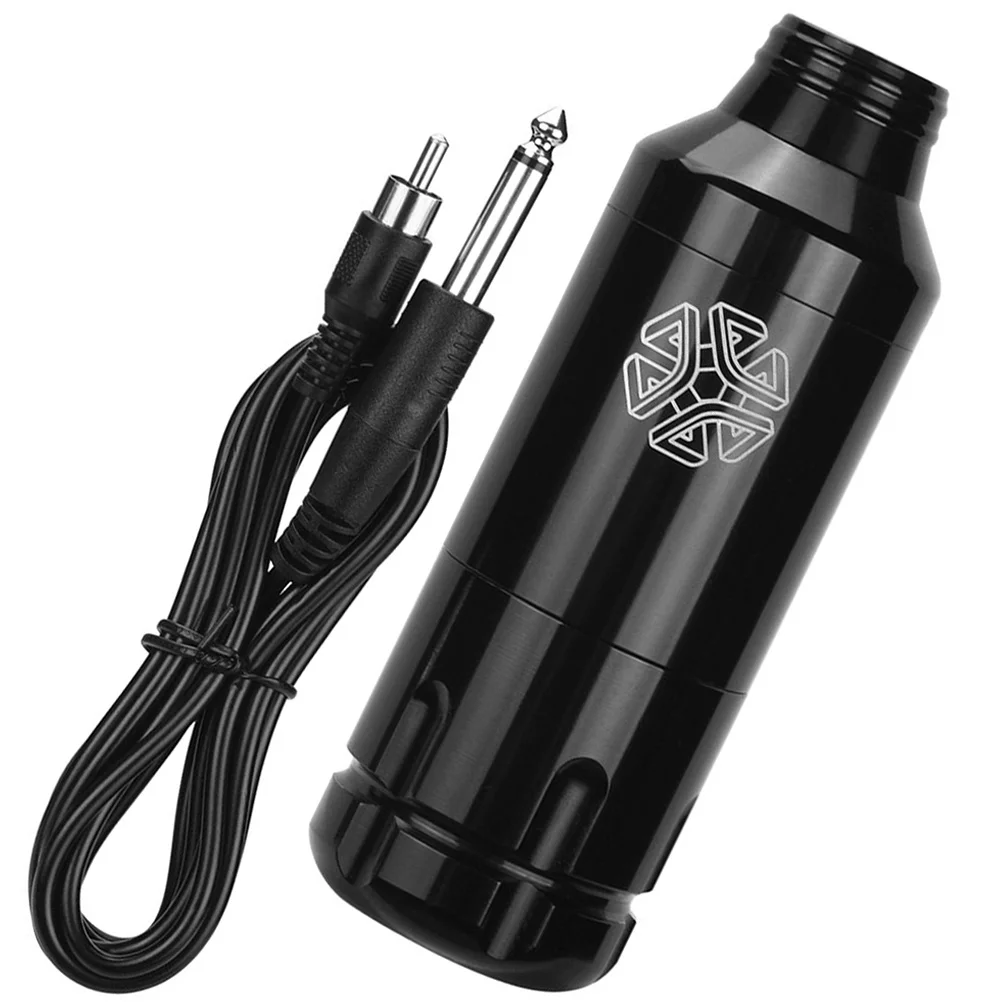 

Rotary Tattoo Pen Portable Aluminum Alloy Electric Tattooing Pen Small Size Lightweight for Simple Line Tattoos Professional Use