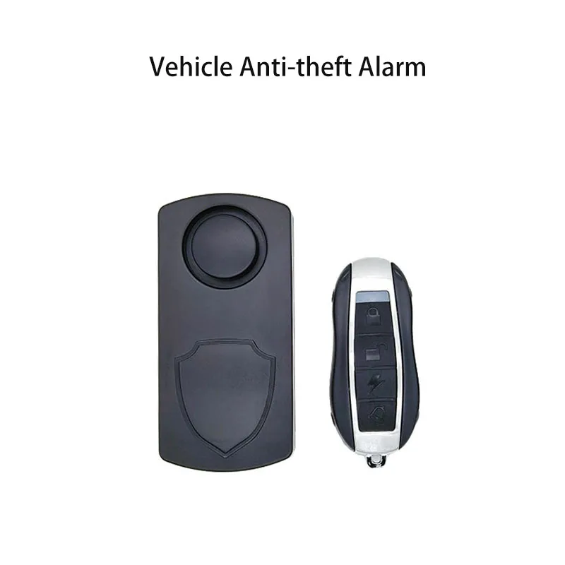 Wireless Remote Bike Alarm Motorcycle Warning Alarm Vibration Detector Security Sensors Smart Alert For Electric Bike Bicycle