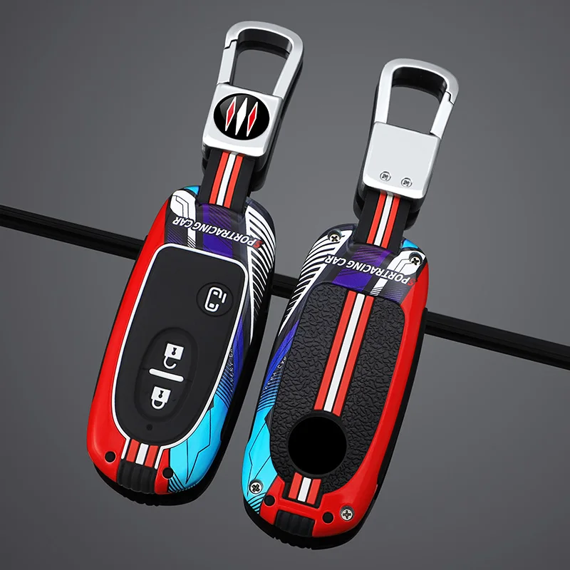 

Car Remote Key Case Cover Protecton Shell For Suzuki Palette Solio MR Wagon Hustler Alto Lapin Every Spacia Keychain Accessories