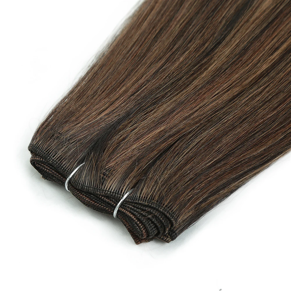 Synthetic Hair Bundles 26 inch 150g Salon Straight Hair Ombre Blonde Pink High Temperature Fiber Ponytail Hair Extensions