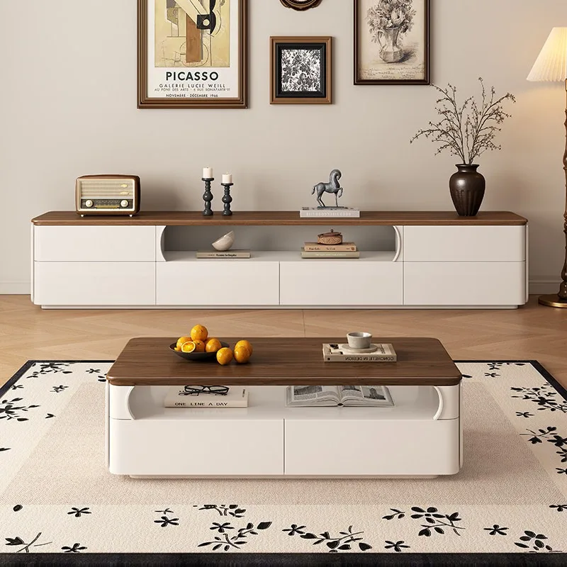 

Тумба под телевизор из массива дерева, среднего размера, под старину, цвет орех, напольный шкаф, современный, простой, для небольшой квартиры, для гостиной, домашний напольный шкаф